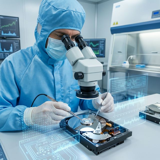 企业级硬盘数据恢复操作