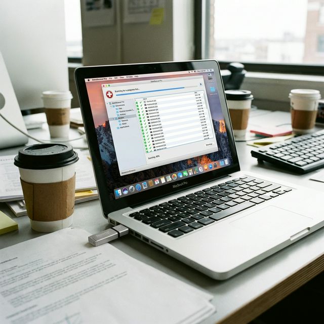 U盘数据恢复扫描过程